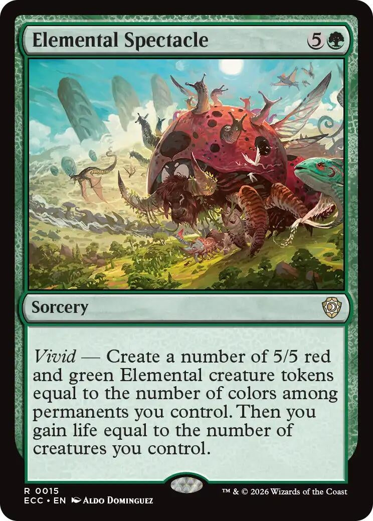 Image for Elemental Spectacle (15) [Lorwyn Eclipsed] - Magic: The Gathering