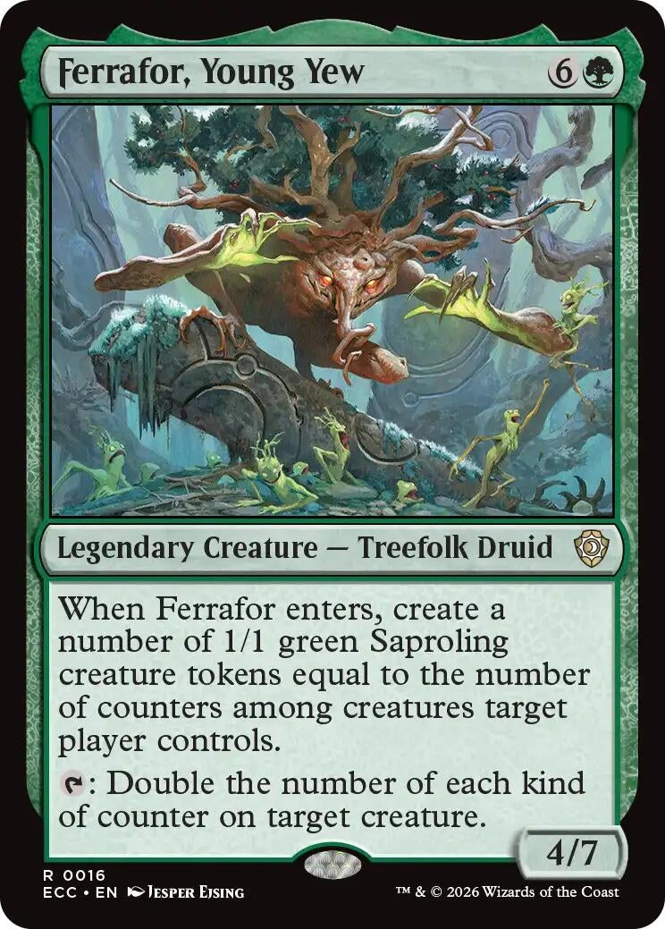 Image for Ferrafor, Young Yew (16) [Lorwyn Eclipsed] - Magic: The Gathering
