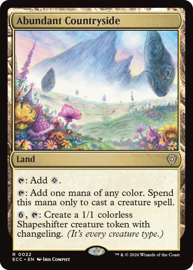 Image for Abundant Countryside (22) [Lorwyn Eclipsed] - Magic: The Gathering