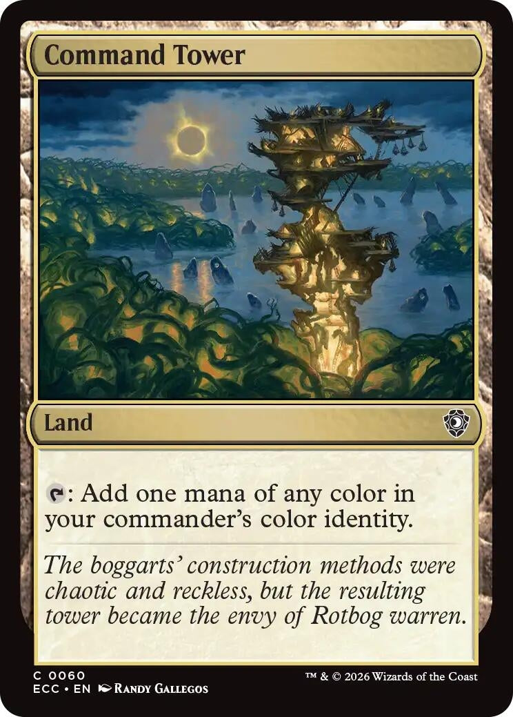 Image for Command Tower (0060) (60) [Lorwyn Eclipsed] - Magic: The Gathering