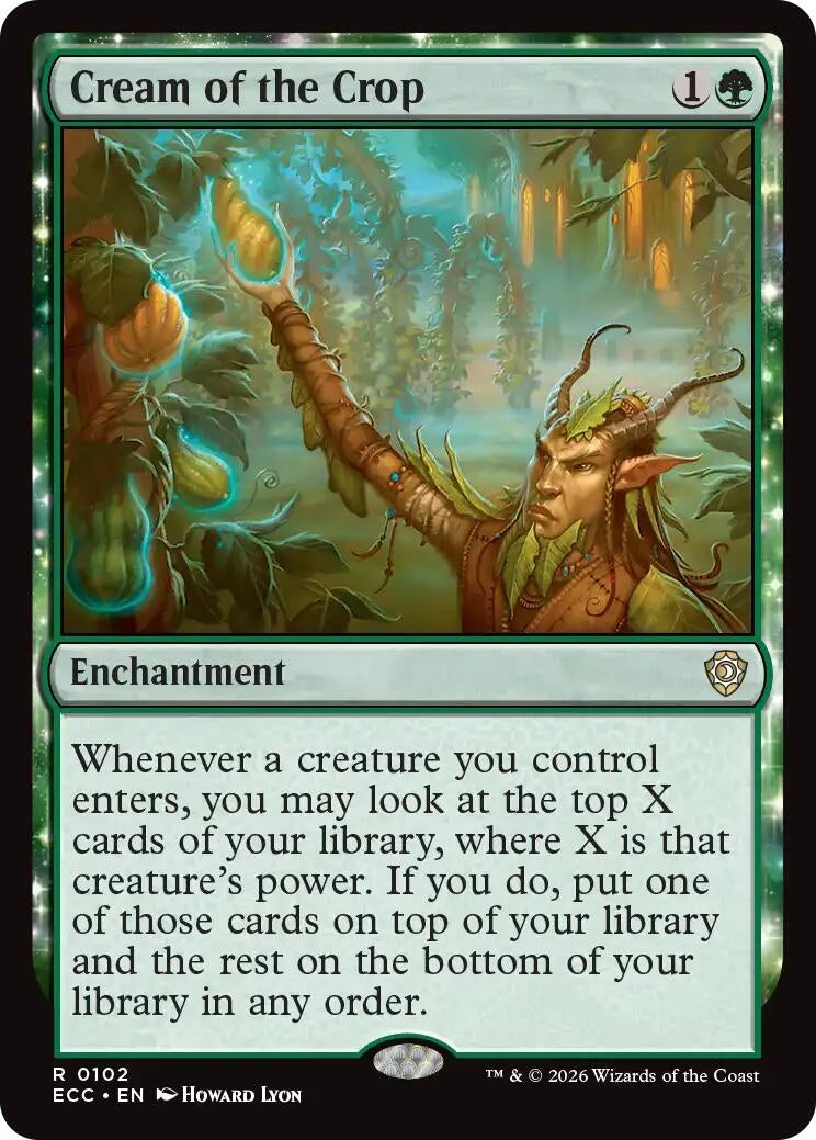 Image for Cream of the Crop (102) [Lorwyn Eclipsed] - Magic: The Gathering
