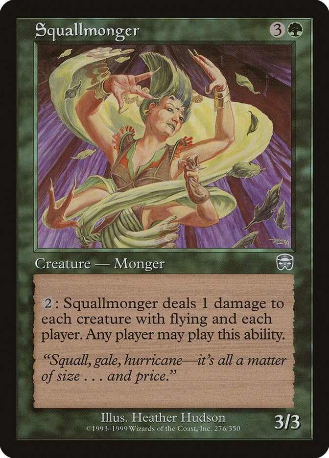 Image for Squallmonger (276) [Mercadian Masques] - Magic: The Gathering