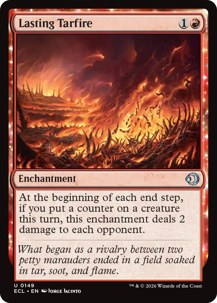 Image for Lasting Tarfire (149) [Lorwyn Eclipsed] - Magic: The Gathering