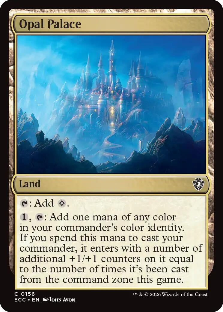 Image for Opal Palace (156) [Lorwyn Eclipsed] - Magic: The Gathering