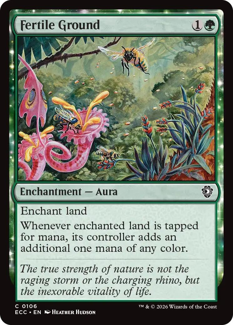 Image for Fertile Ground (106) [Lorwyn Eclipsed] - Magic: The Gathering