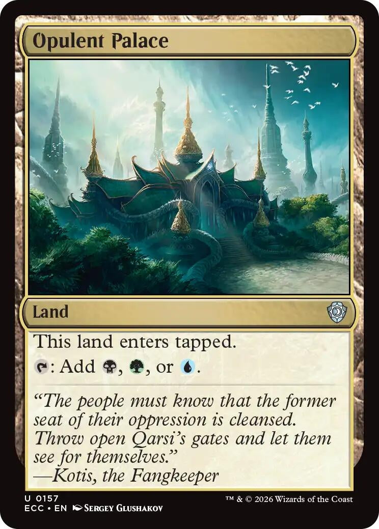 Image for Opulent Palace (157) [Lorwyn Eclipsed] - Magic: The Gathering