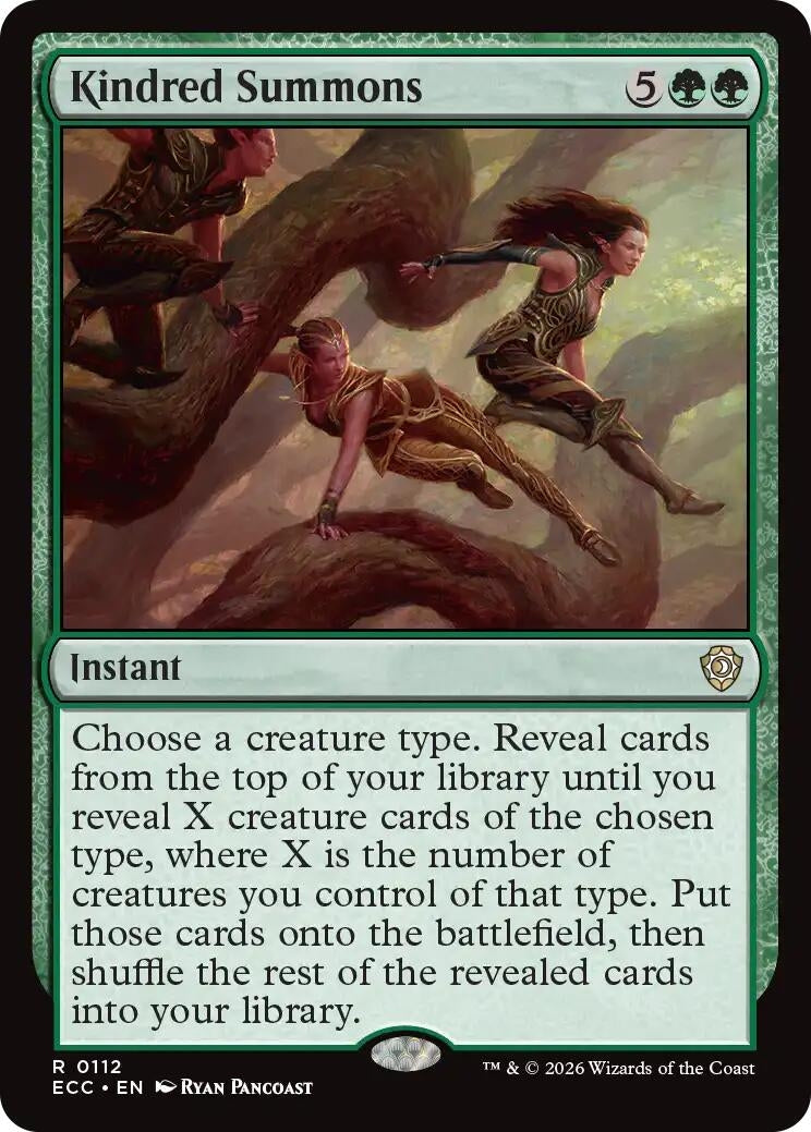 Image for Kindred Summons (112) [Lorwyn Eclipsed] - Magic: The Gathering