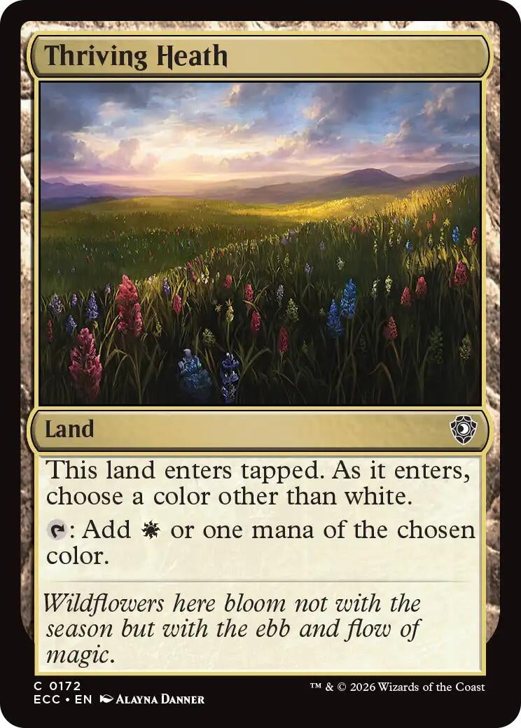 Thriving Heath (172) [Commander: Lorwyn Eclipsed]