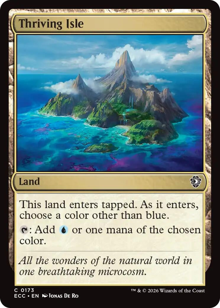 Image for Thriving Isle (173) [Lorwyn Eclipsed] - Magic: The Gathering