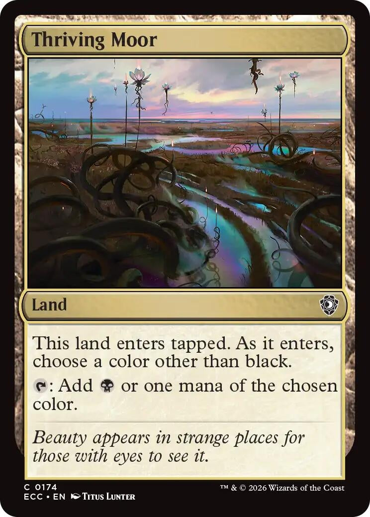 Thriving Moor (174) [Commander: Lorwyn Eclipsed]