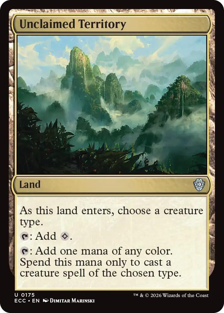 Image for Unclaimed Territory (175) [Lorwyn Eclipsed] - Magic: The Gathering