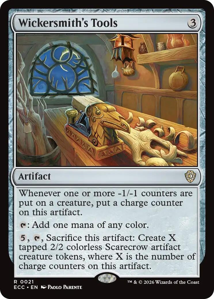 Image for Wickersmith's Tools (21) [Lorwyn Eclipsed] - Magic: The Gathering
