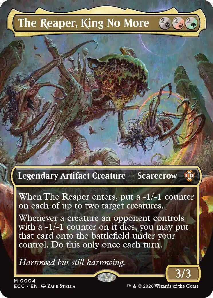 Image for The Reaper, King No More (Borderless) (4) [Lorwyn Eclipsed] - Magic: The Gathering