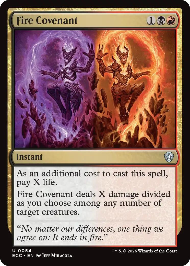 Image for Fire Covenant (54) [Lorwyn Eclipsed] - Magic: The Gathering