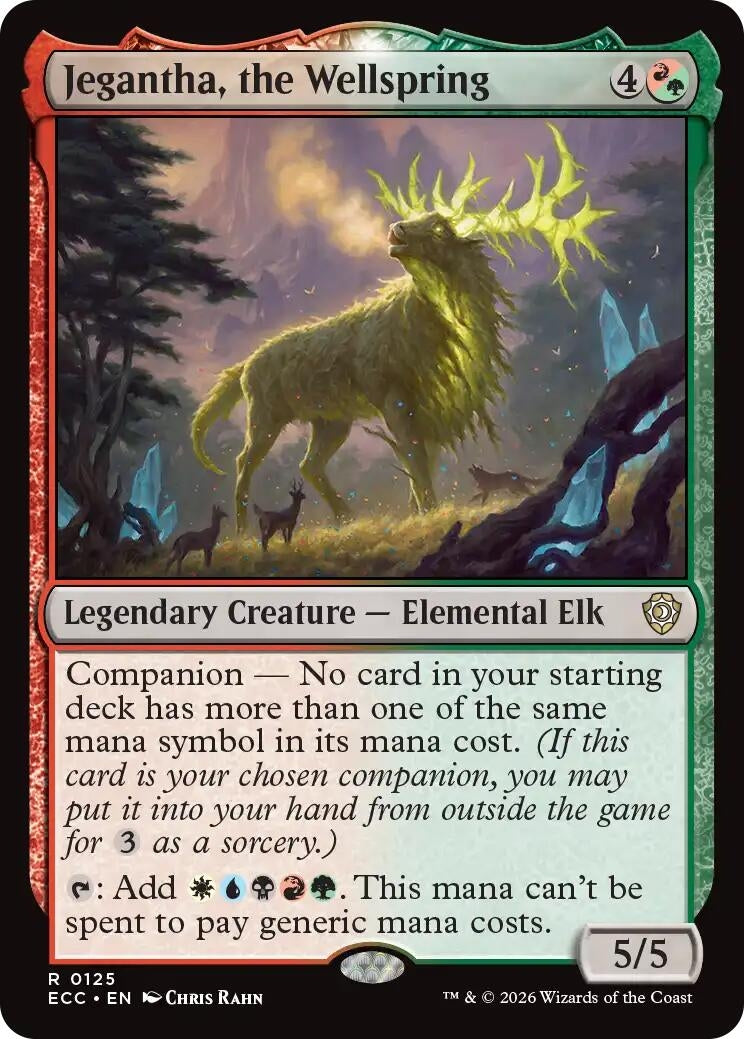 Image for Jegantha, the Wellspring (125) [Lorwyn Eclipsed] - Magic: The Gathering