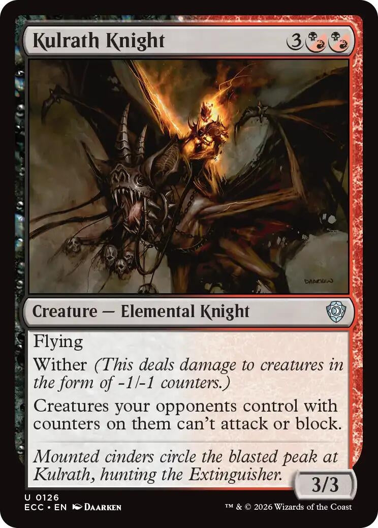 Image for Kulrath Knight (126) [Lorwyn Eclipsed] - Magic: The Gathering