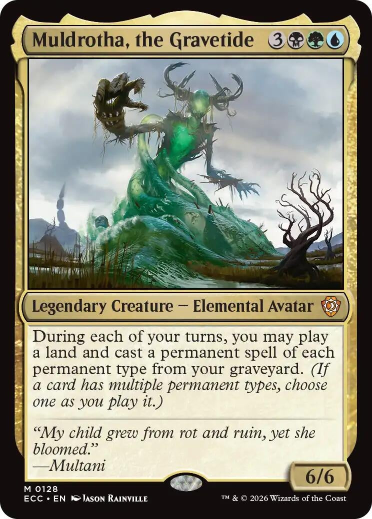 Image for Muldrotha, the Gravetide (128) [Lorwyn Eclipsed] - Magic: The Gathering