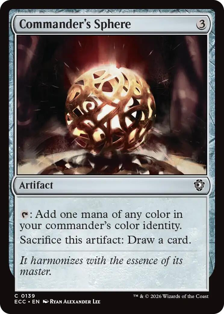 Image for Commander's Sphere (139) [Lorwyn Eclipsed] - Magic: The Gathering