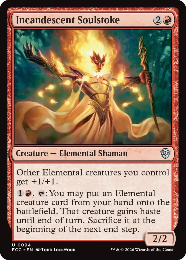 Image for Incandescent Soulstoke (94) [Lorwyn Eclipsed] - Magic: The Gathering