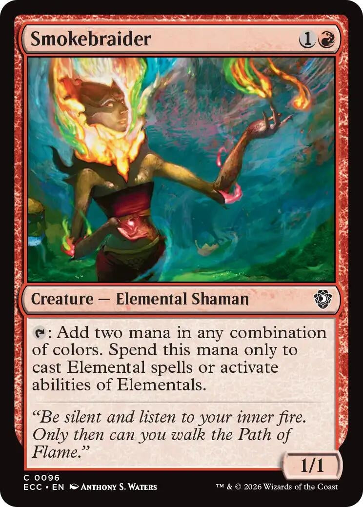 Image for Smokebraider (96) [Lorwyn Eclipsed] - Magic: The Gathering