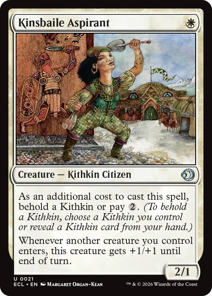 Image for Kinsbaile Aspirant (21) [Lorwyn Eclipsed] - Magic: The Gathering