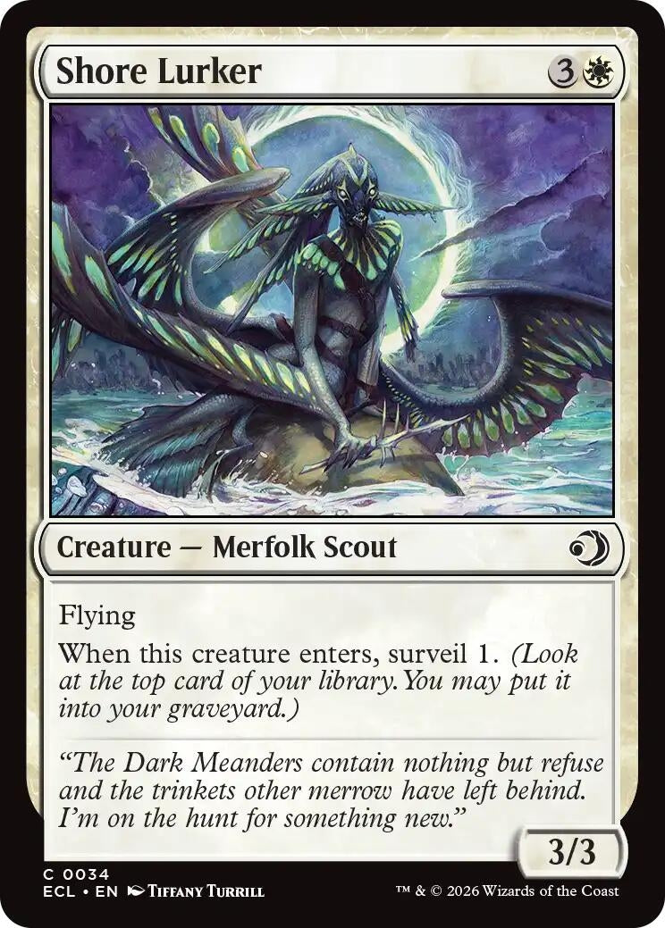Image for Shore Lurker (34) [Lorwyn Eclipsed] - Magic: The Gathering