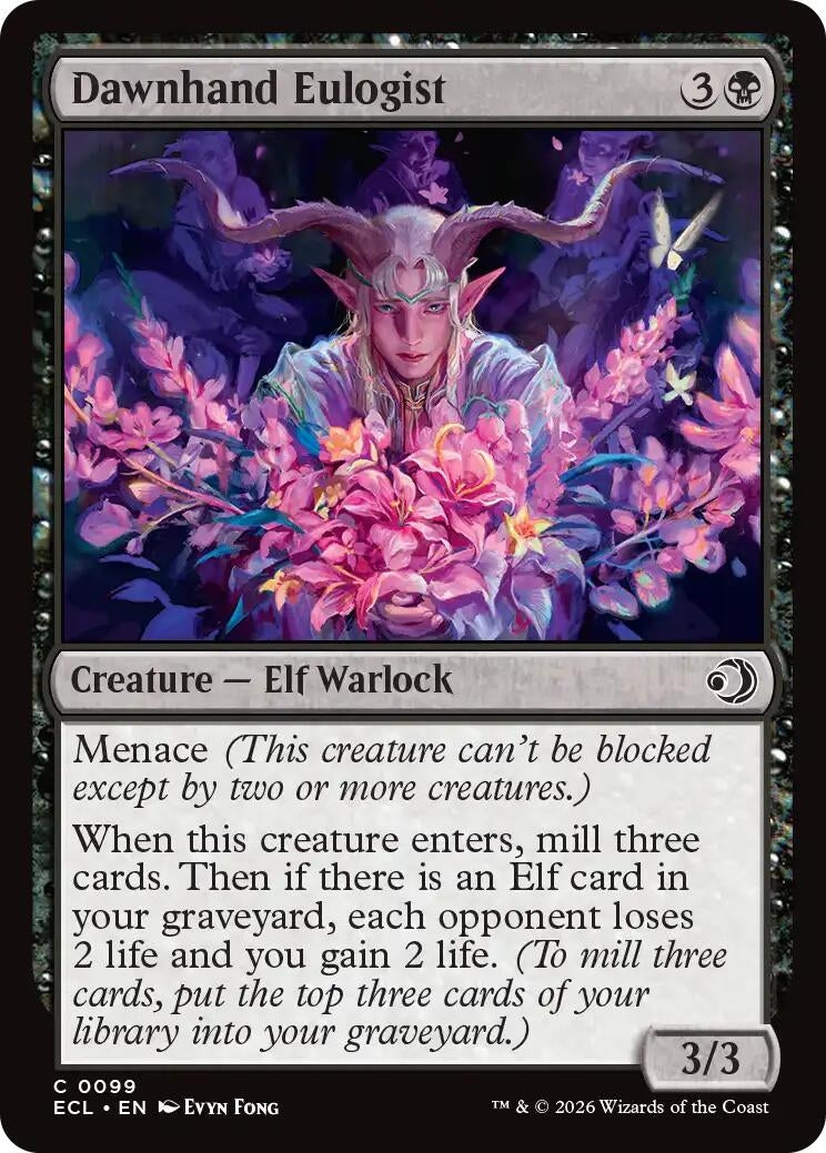 Image for Dawnhand Eulogist (99) [Lorwyn Eclipsed] - Magic: The Gathering