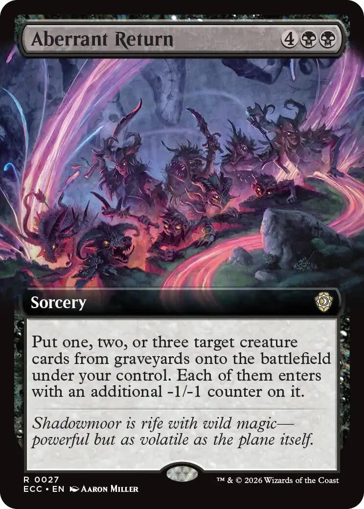 Image for Aberrant Return (Extended Art) (27) [Lorwyn Eclipsed] - Magic: The Gathering