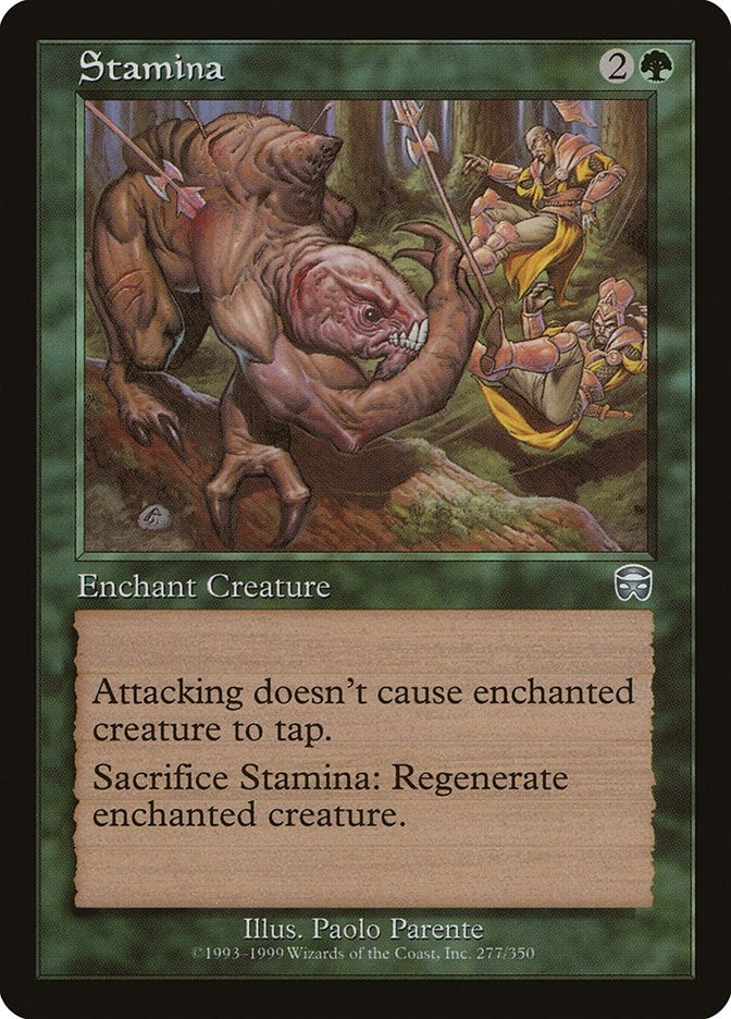 Image for Stamina (277) [Mercadian Masques] - Magic: The Gathering