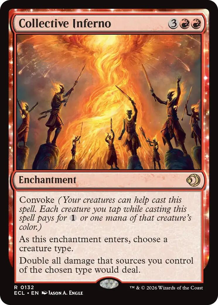 Image for Collective Inferno (132) [Lorwyn Eclipsed] - Magic: The Gathering