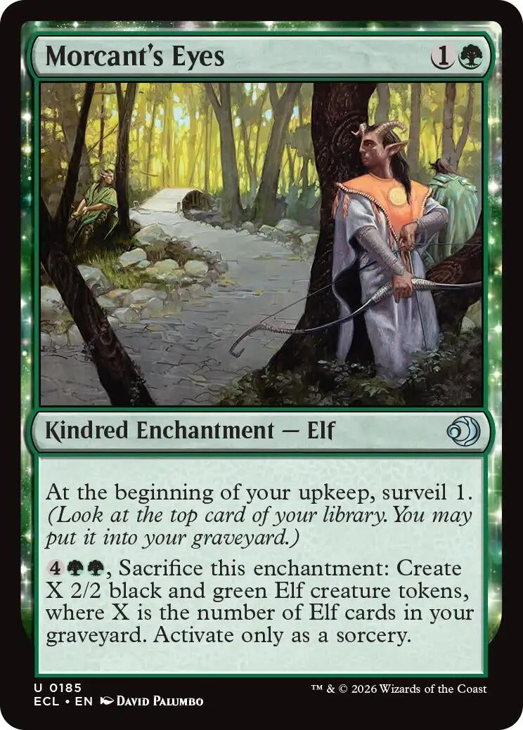 Image for Morcant's Eyes (185) [Lorwyn Eclipsed] - Magic: The Gathering