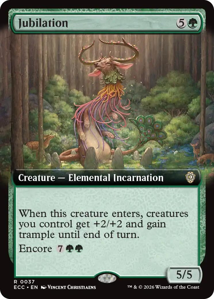 Jubilation (Extended Art) (37) [Commander: Lorwyn Eclipsed]