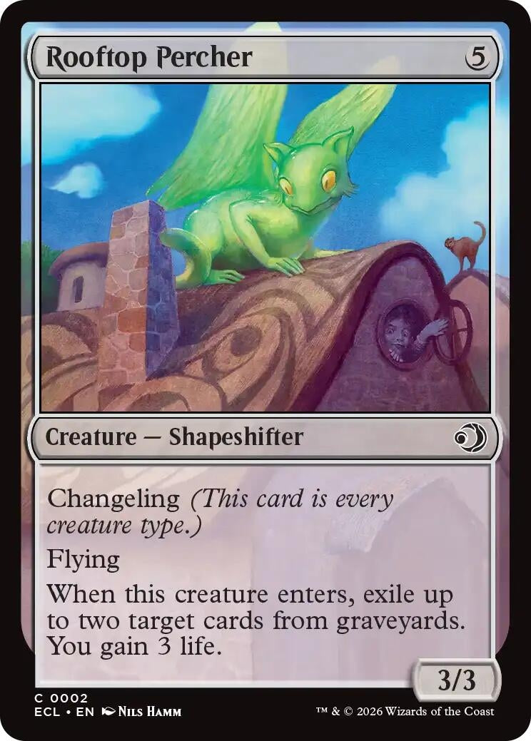 Image for Rooftop Percher (2) [Lorwyn Eclipsed] - Magic: The Gathering