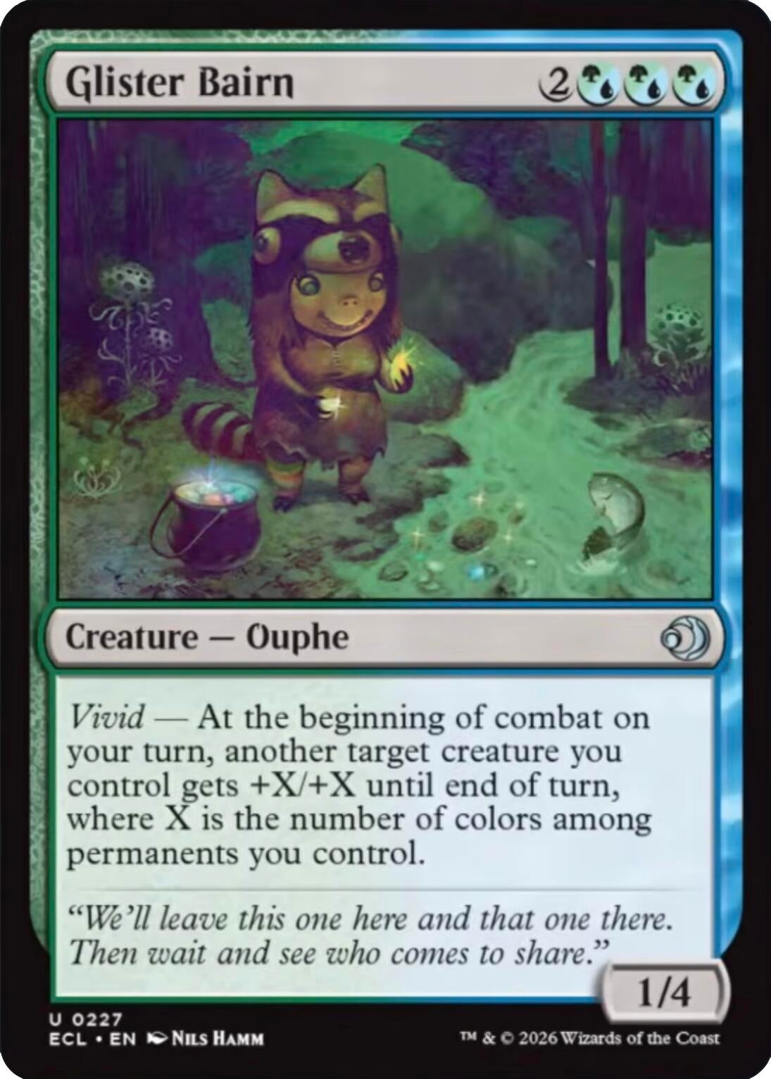 Image for Glister Bairn (227) [Lorwyn Eclipsed] - Magic: The Gathering