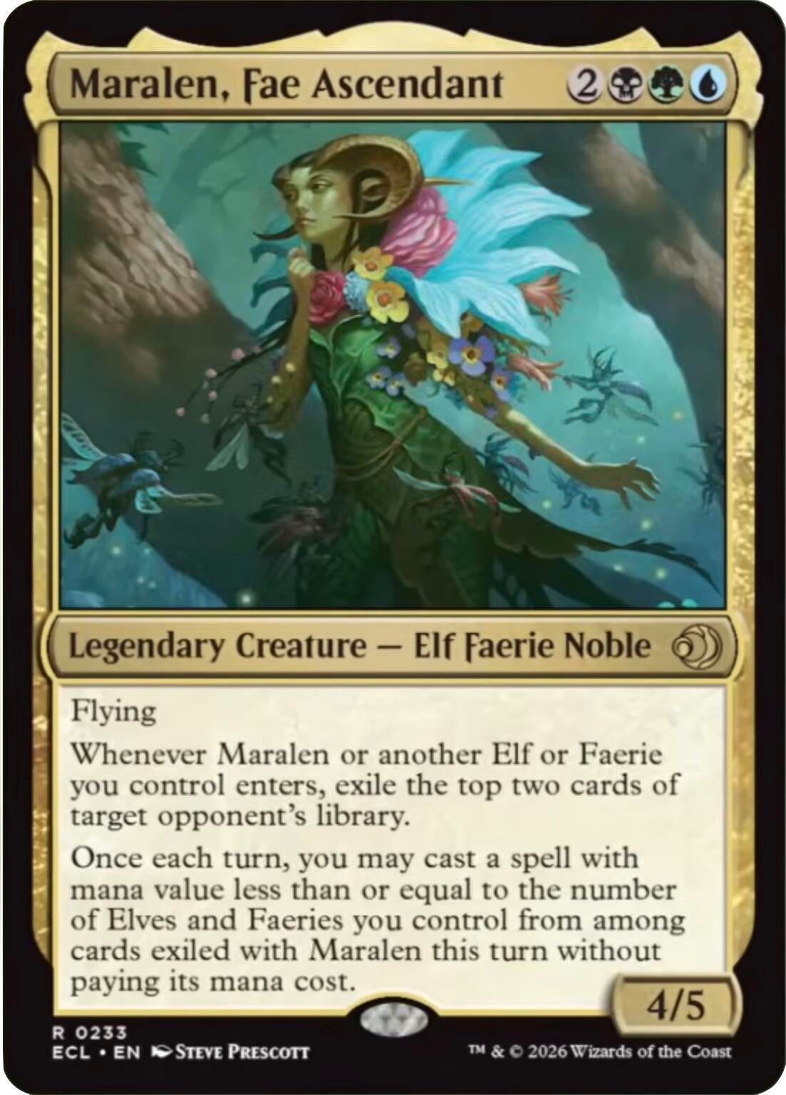 Image for Maralen, Fae Ascendant (233) [Lorwyn Eclipsed] - Magic: The Gathering
