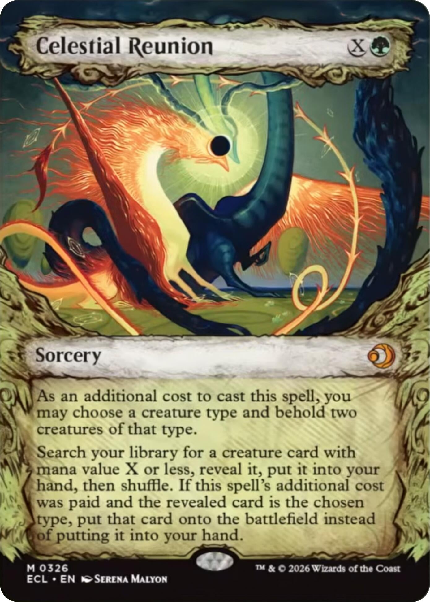 Image for Celestial Reunion (Showcase) (326) [Lorwyn Eclipsed] - Magic: The Gathering