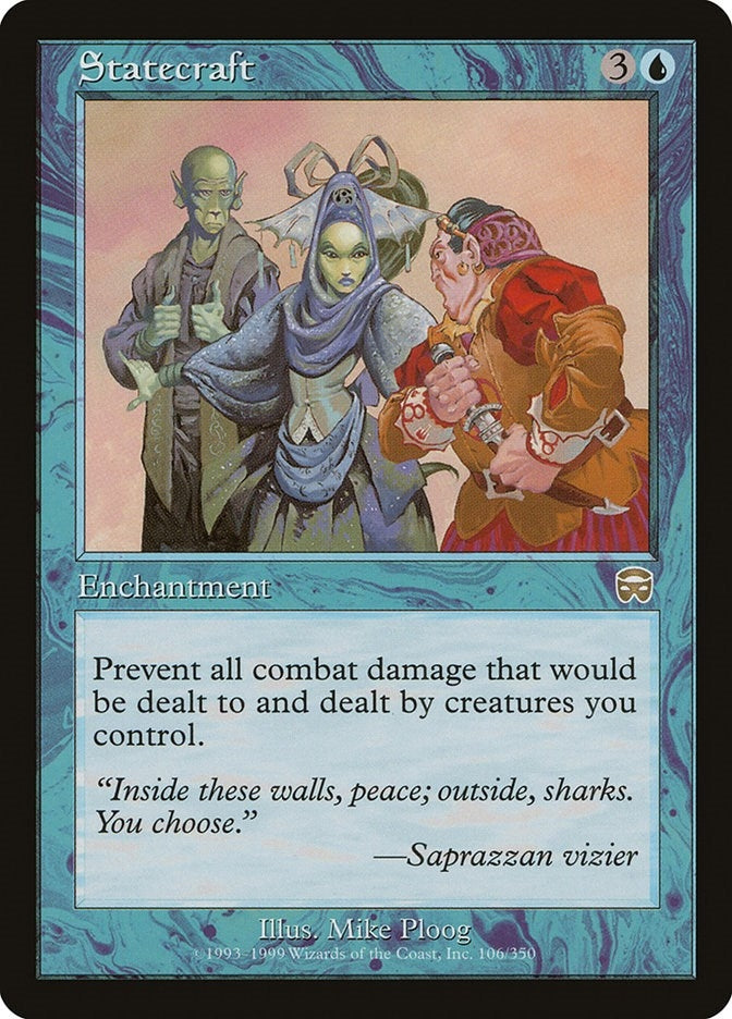 Image for Statecraft (106) [Mercadian Masques] - Magic: The Gathering