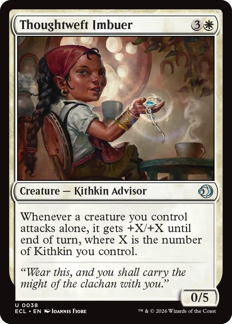 Image for Thoughtweft Imbuer (38) [Lorwyn Eclipsed] - Magic: The Gathering