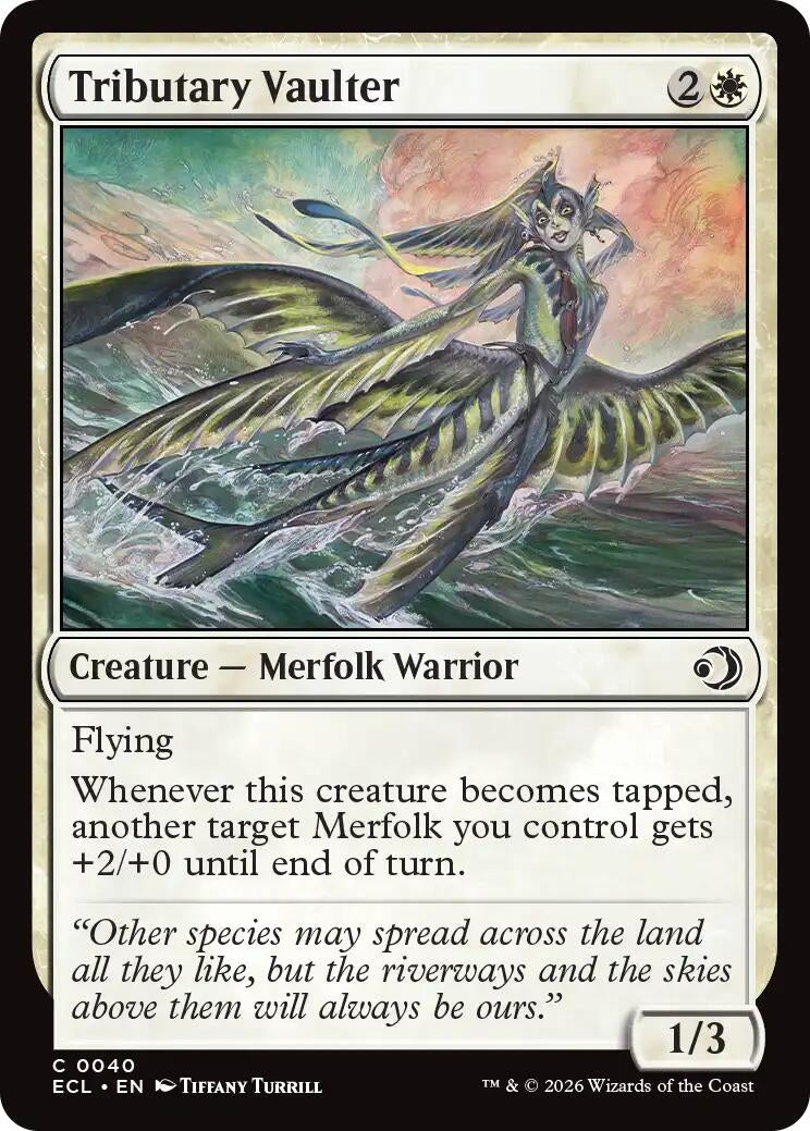 Image for Tributary Vaulter (40) [Lorwyn Eclipsed] - Magic: The Gathering