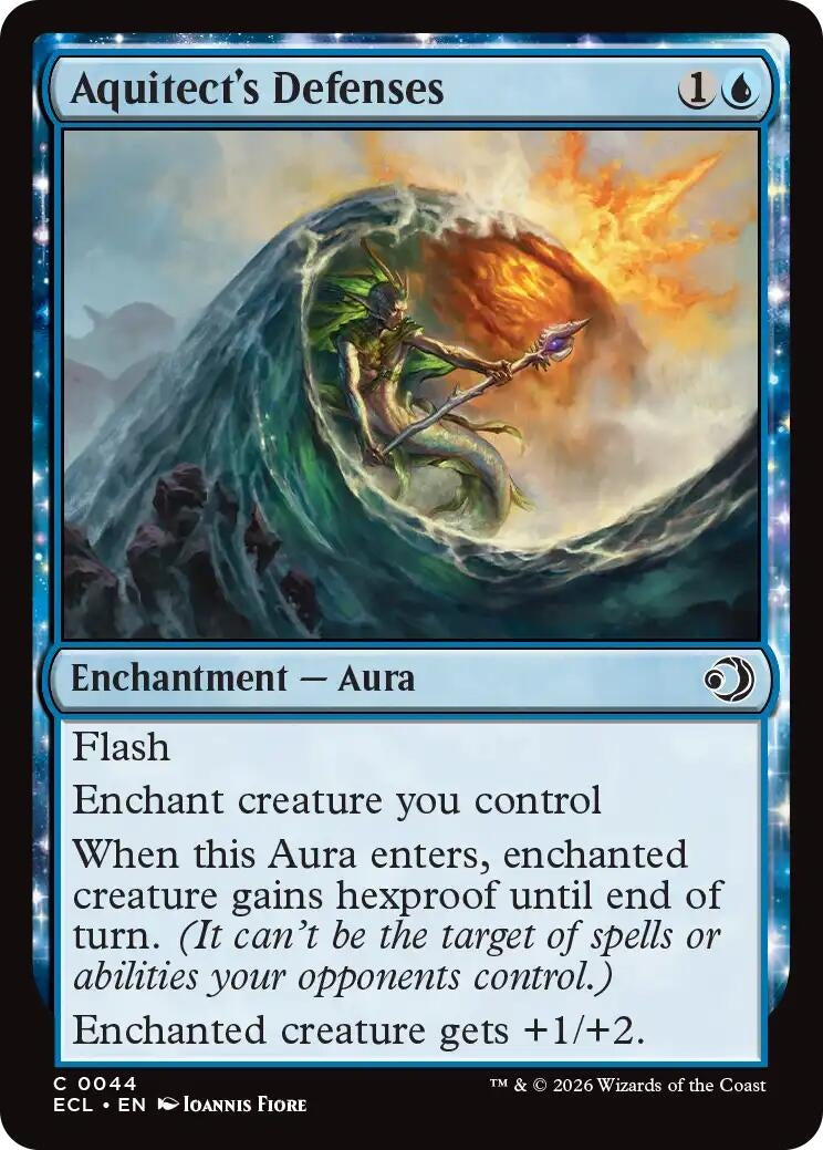 Image for Aquitect's Defenses (44) [Lorwyn Eclipsed] - Magic: The Gathering