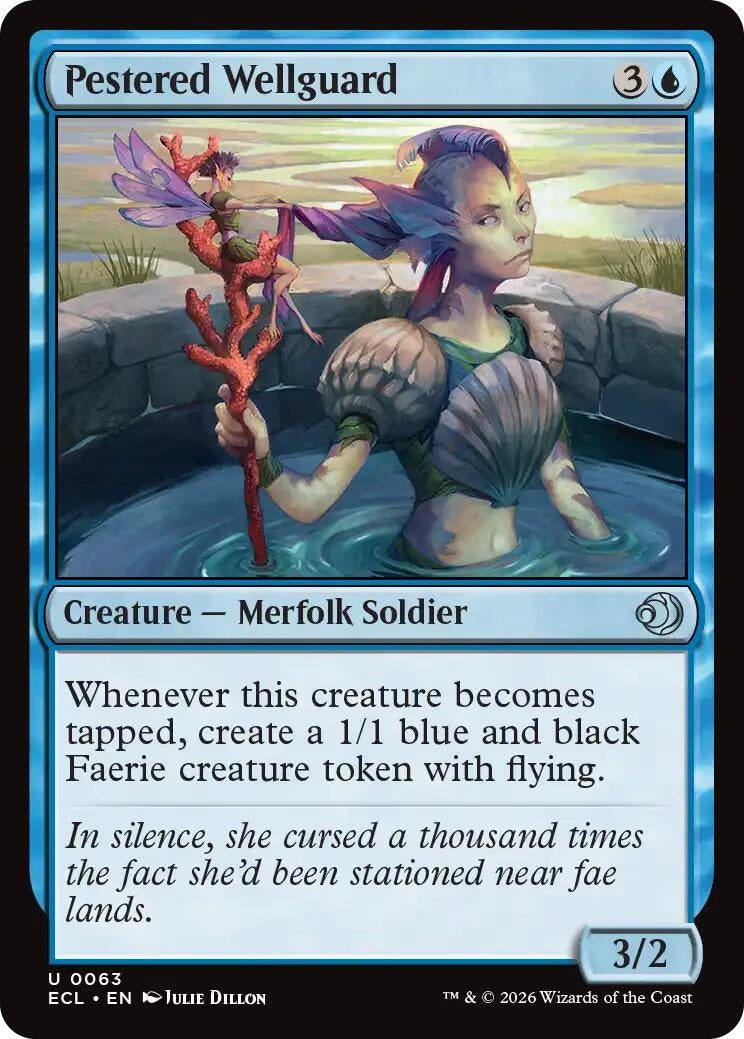 Image for Pestered Wellguard (63) [Lorwyn Eclipsed] - Magic: The Gathering
