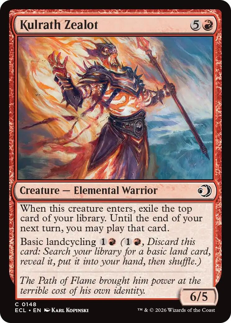 Image for Kulrath Zealot (148) [Lorwyn Eclipsed] - Magic: The Gathering