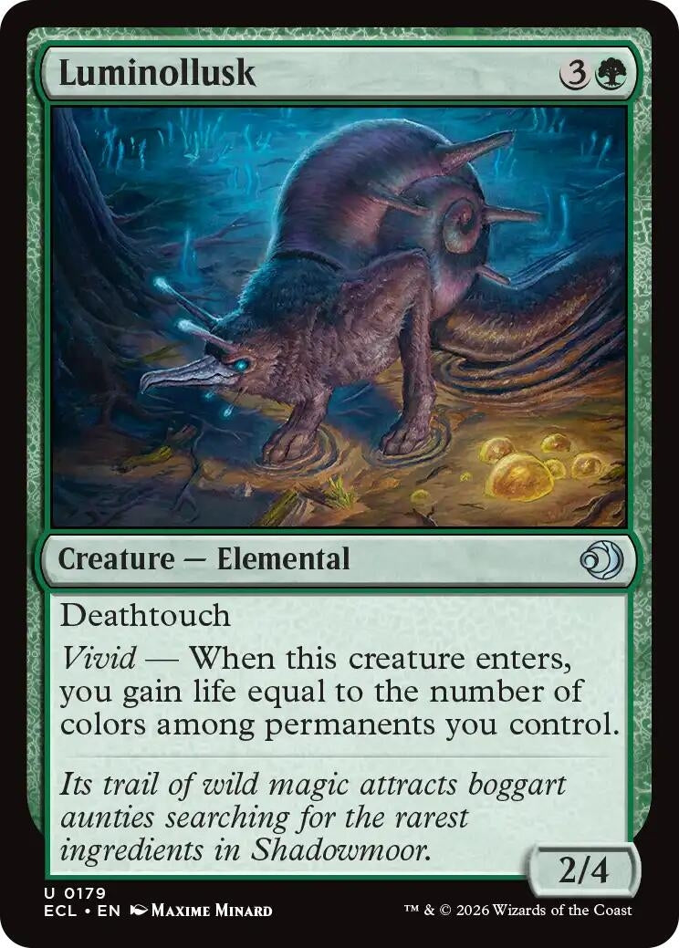 Image for Luminollusk (179) [Lorwyn Eclipsed] - Magic: The Gathering