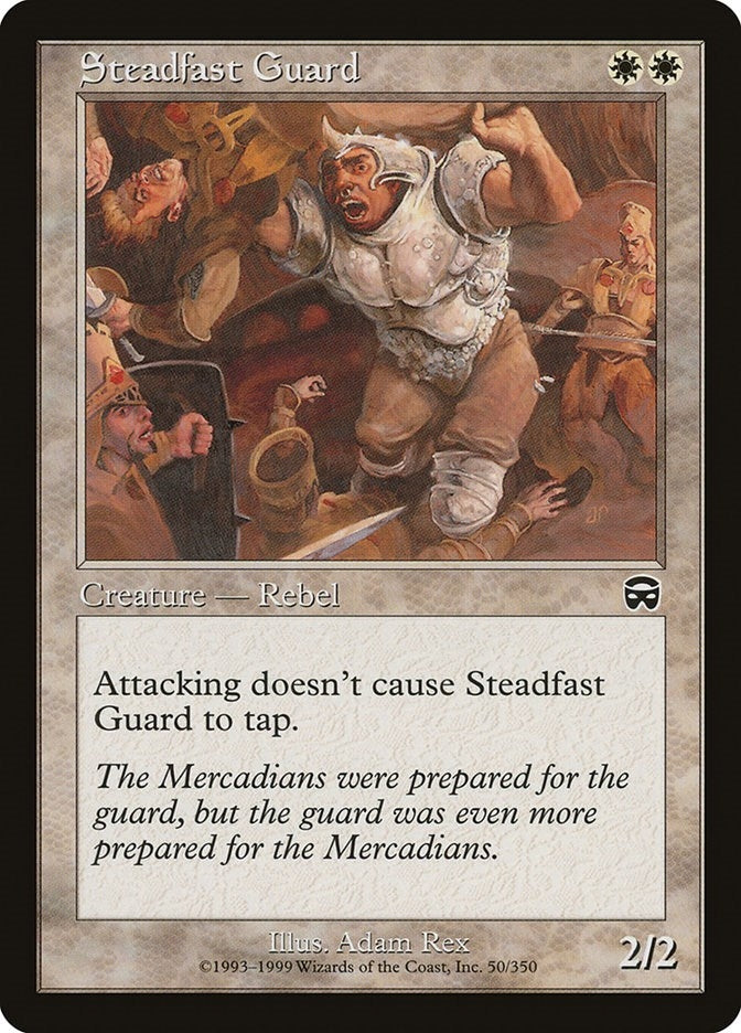 Image for Steadfast Guard (50) [Mercadian Masques] - Magic: The Gathering