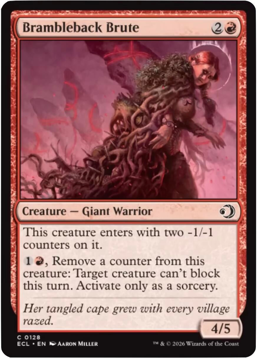 Image for Brambleback Brute (128) [Lorwyn Eclipsed] - Magic: The Gathering