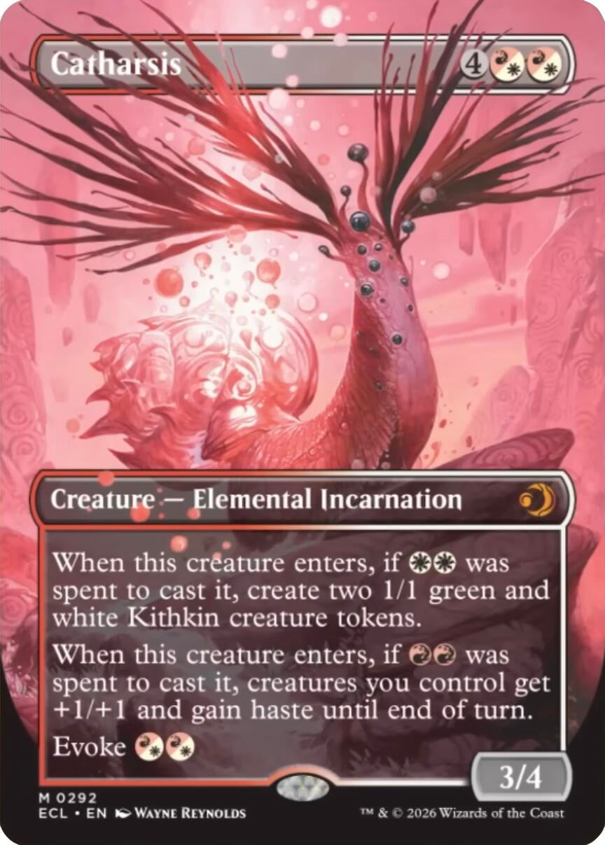 Image for Catharsis (Borderless) (292) [Lorwyn Eclipsed] - Magic: The Gathering