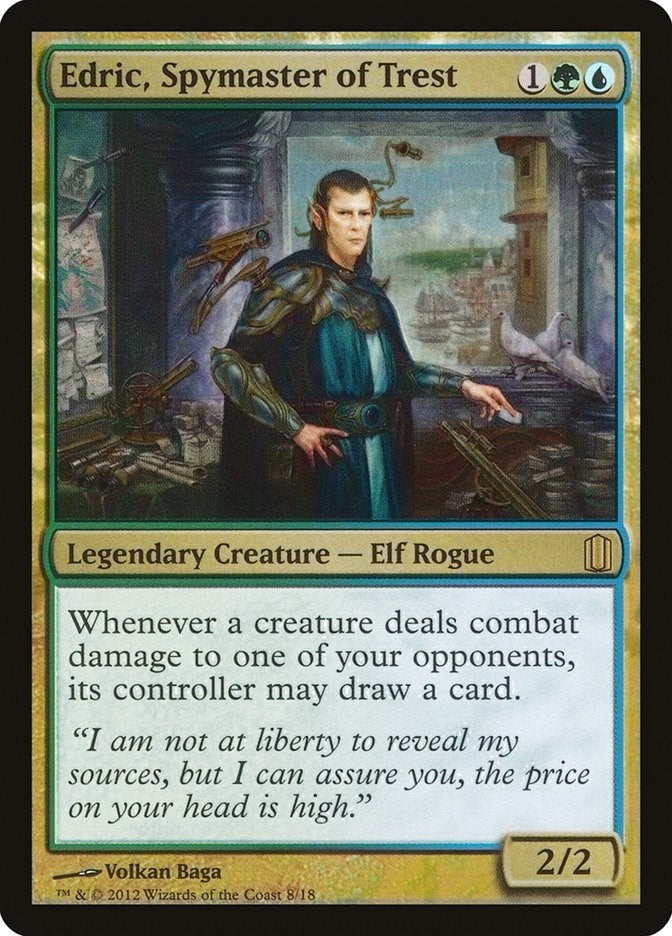 Image for Edric, Spymaster of Trest (8) [Commander's Arsenal] - Magic: The Gathering