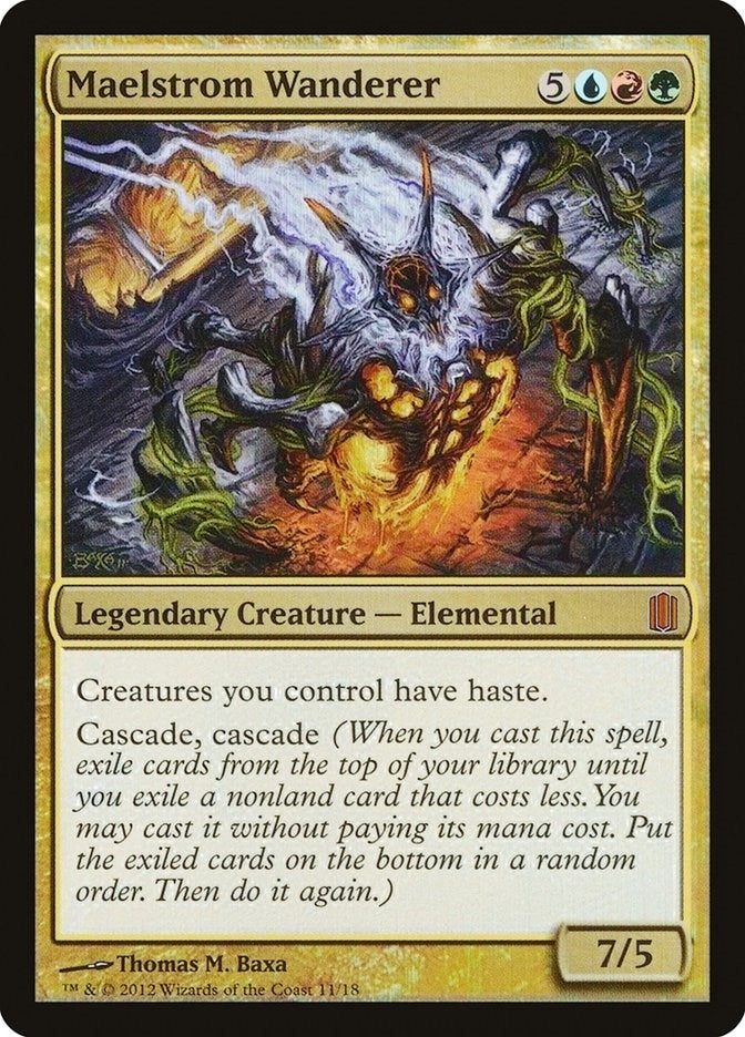 Image for Maelstrom Wanderer (11) [Commander's Arsenal] - Magic: The Gathering