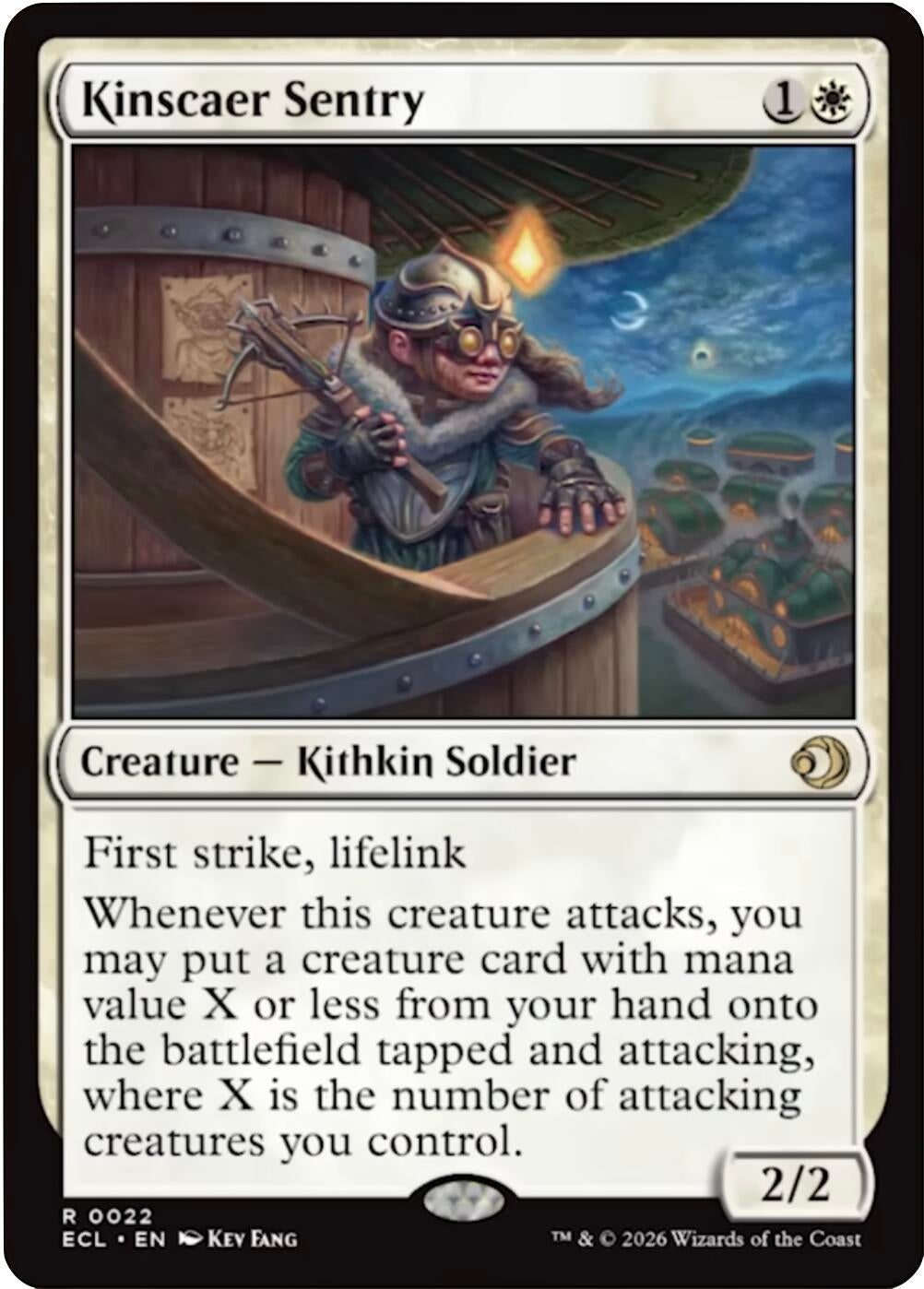 Image for Kinscaer Sentry (22) [Lorwyn Eclipsed] - Magic: The Gathering