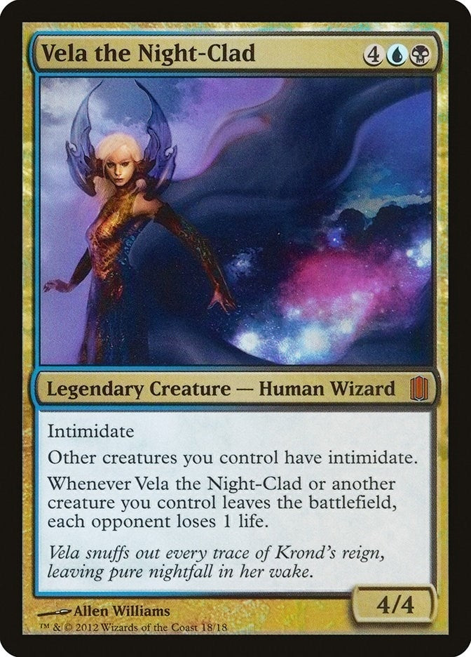 Image for Vela the Night-Clad (18) [Commander's Arsenal] - Magic: The Gathering
